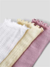 NAME IT 3-Pak Strømper Diza Pear Sorbet